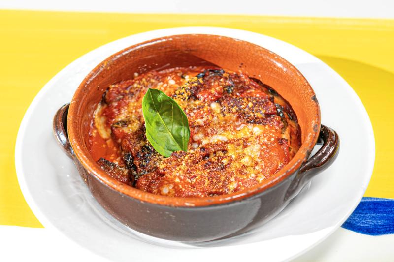 *Parmigiana di melanzane