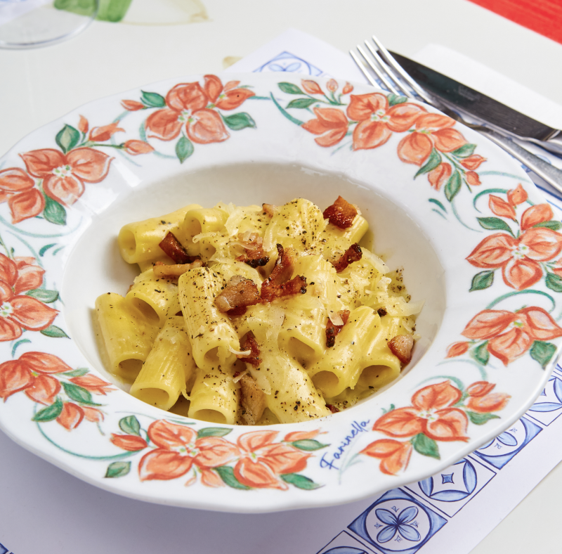 Rigatoni alla Carbonara