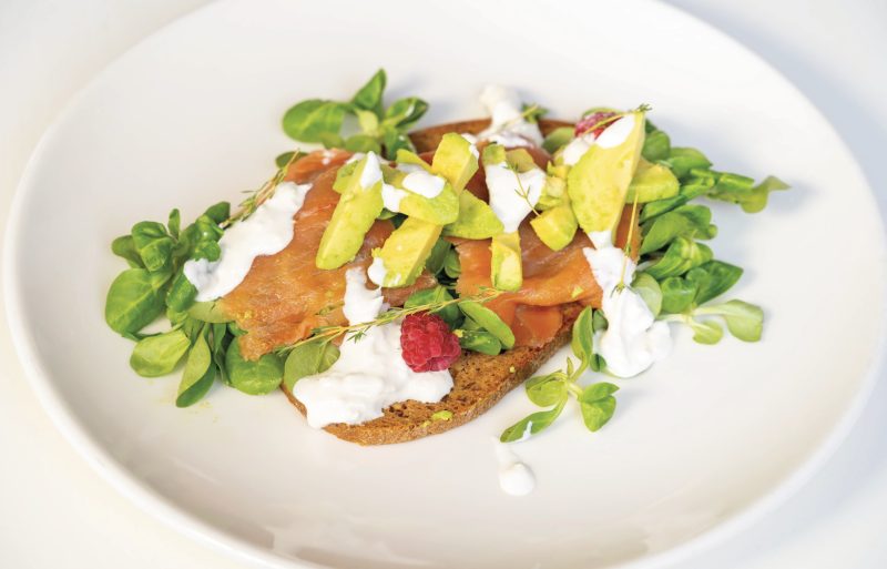 Salmone e avocado