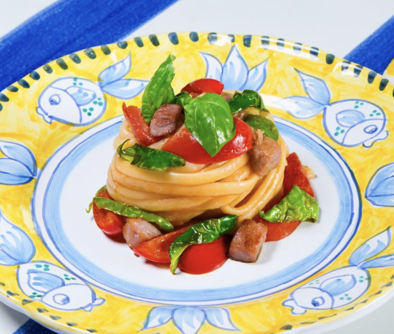 Rosso e verde Mediterraneo