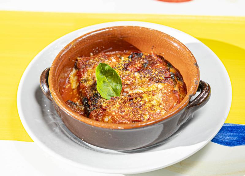 *Parmigiana di melanzane