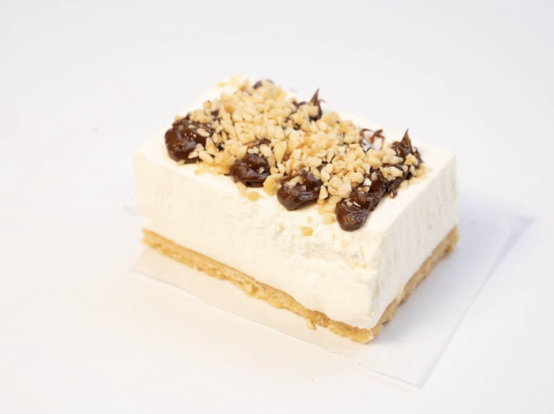 Semifreddo al torroncino e caramello salato