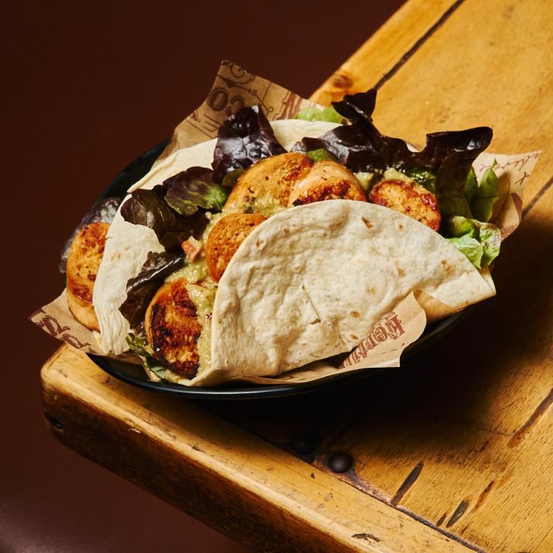 Tortillas Plant Based Sausage