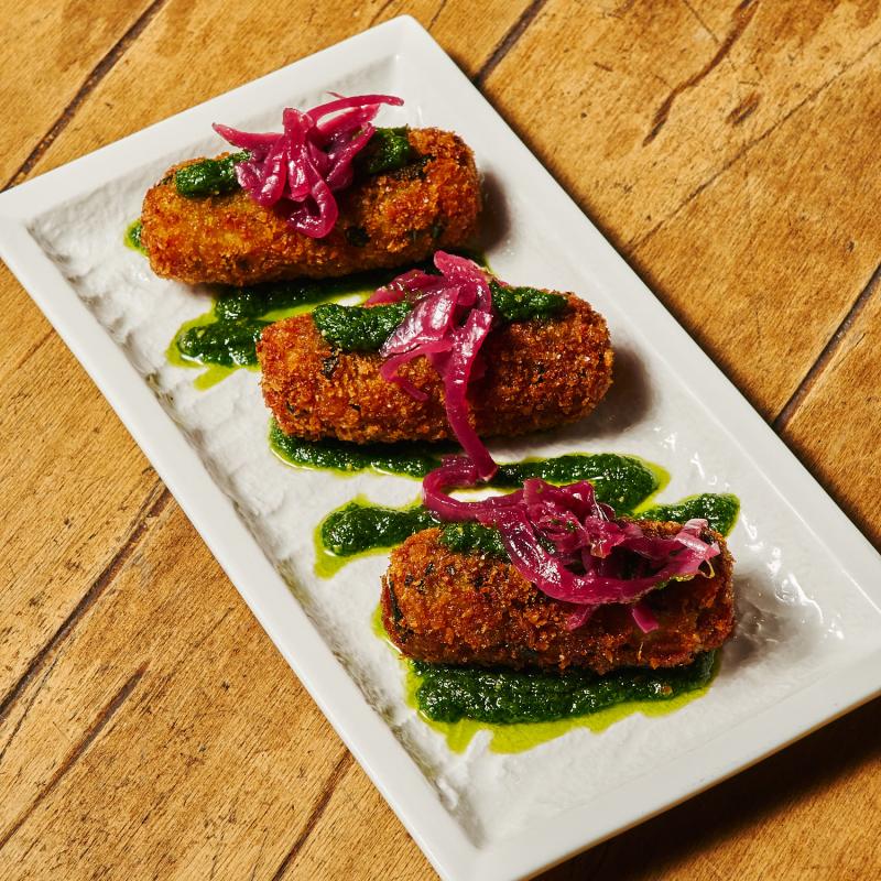 Crocche di patate e zucchine
