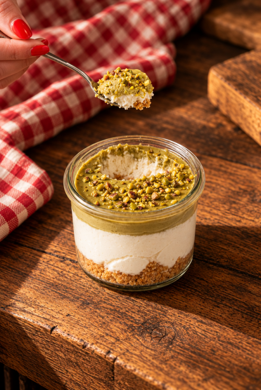 CHEESECAKE AI FRUTTI DI BOSCO O PISTACCHIO